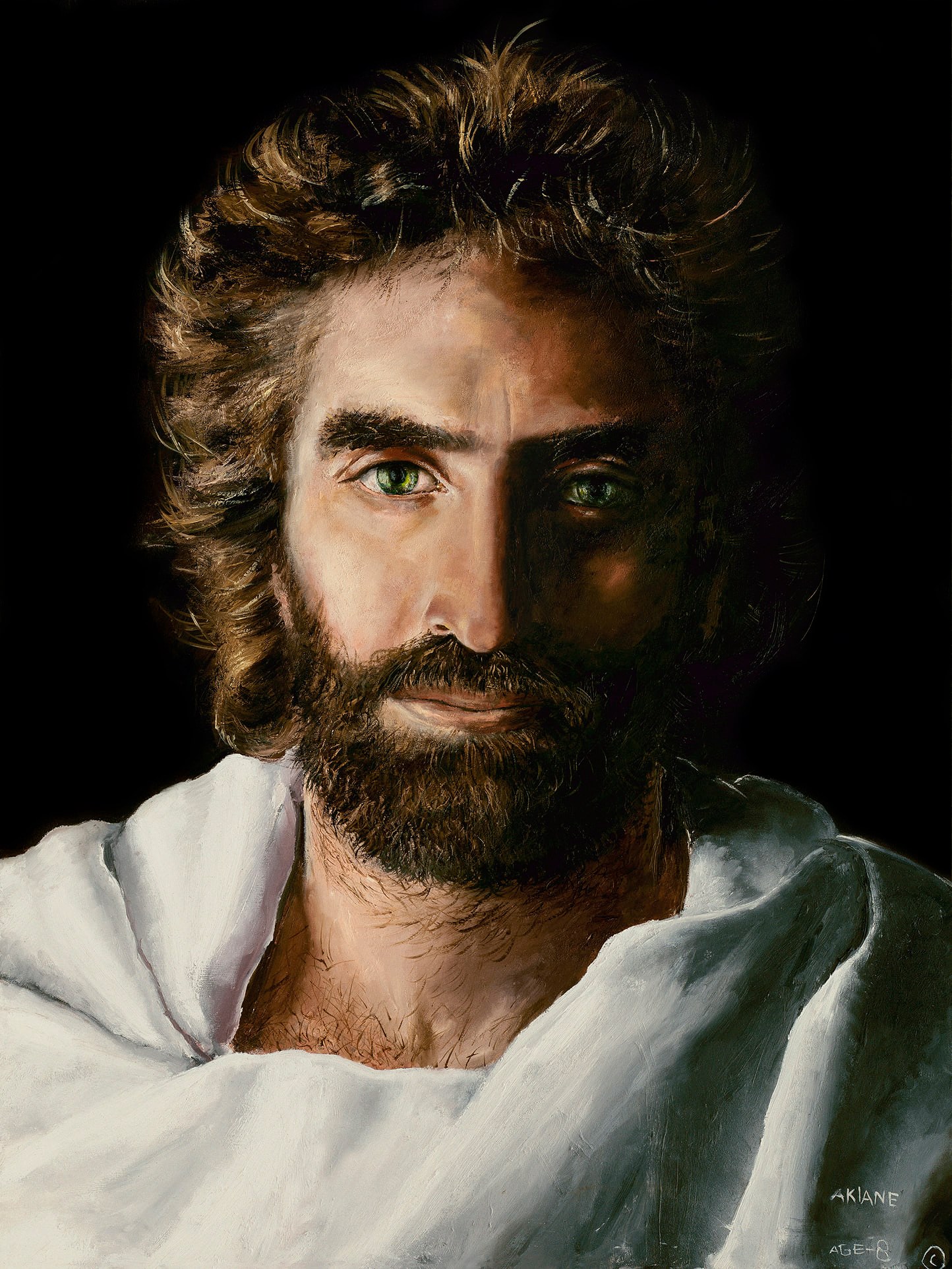 Príncipe da Paz, retrato de Jesus por Akiane